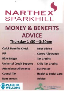 Money & Benefits Advice The Springfield Project
