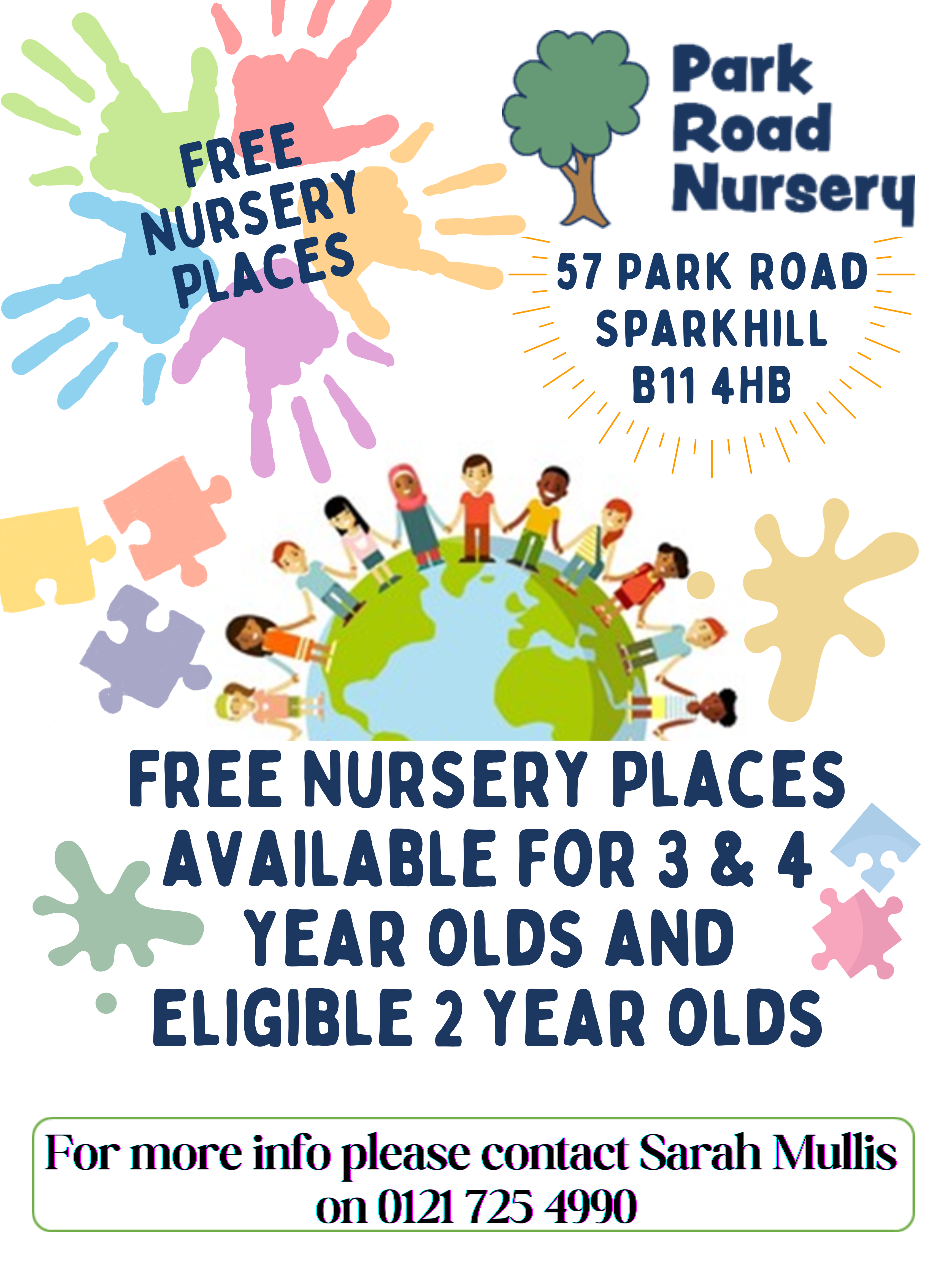 Free Nursery Places The Springfield Project