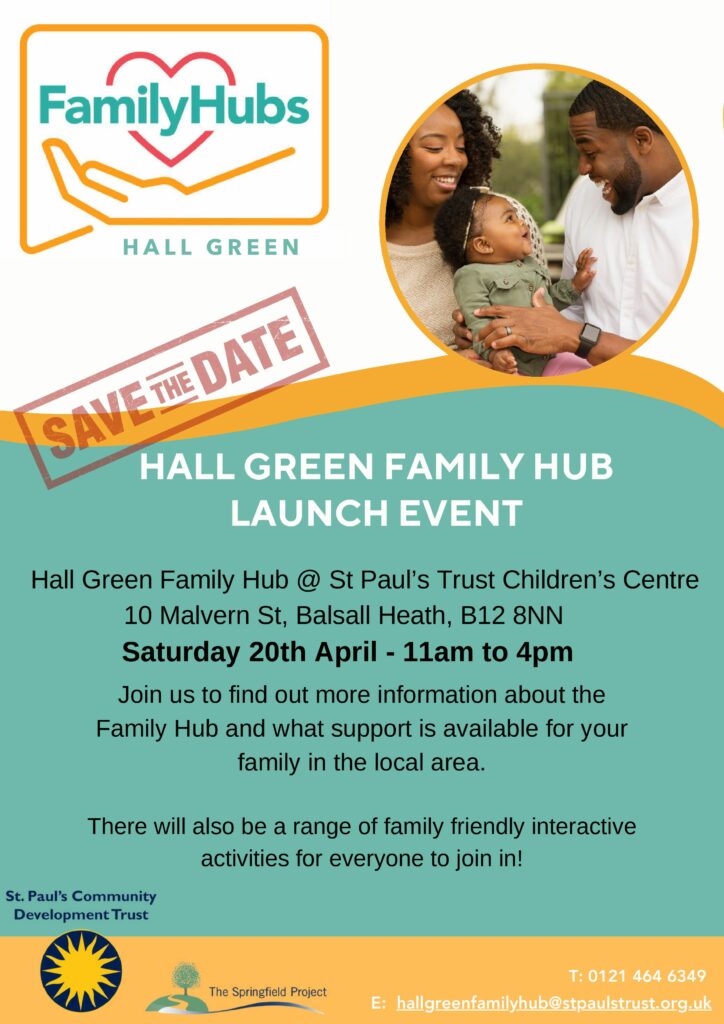 Hall Green Family Hub Launch The Springfield Project